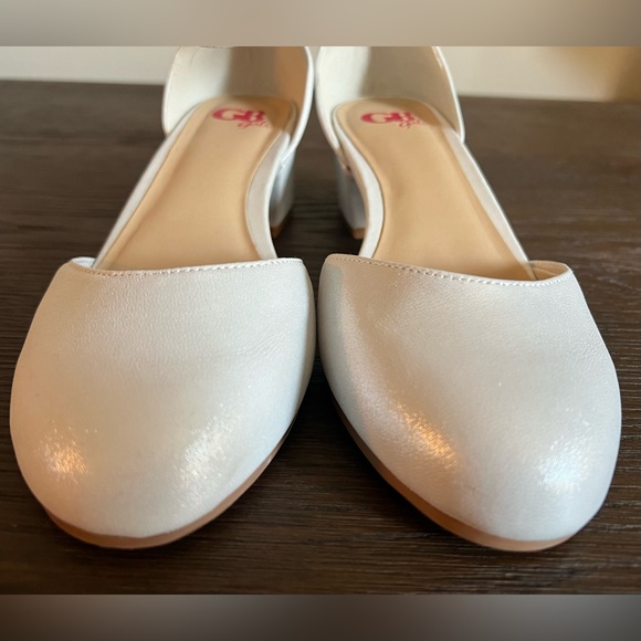 Dilliard’s GB Girls Silver Lianna-Girl Shimmer Dress Heels Size 3 - Picture 5 of 9